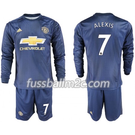 Fußballtrikots Manchester United ALEXIS 7 Kinder Ausweich Trikotsatz 2018-2019 Langarm Fußballtrikots Manchester United ALEXIS 7 Kinder Ausweich Trikotsatz 2018-2019 Langarm